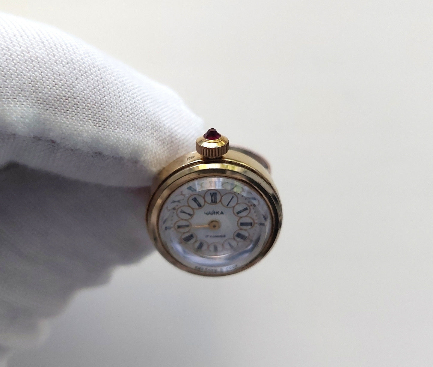 Rare Vintage Ring watch ,Soviet watch , Ukraine watch, Elegant watch ,gold plated watch, Vintage Watch ,Womens watch, Mechanical watch "Ch