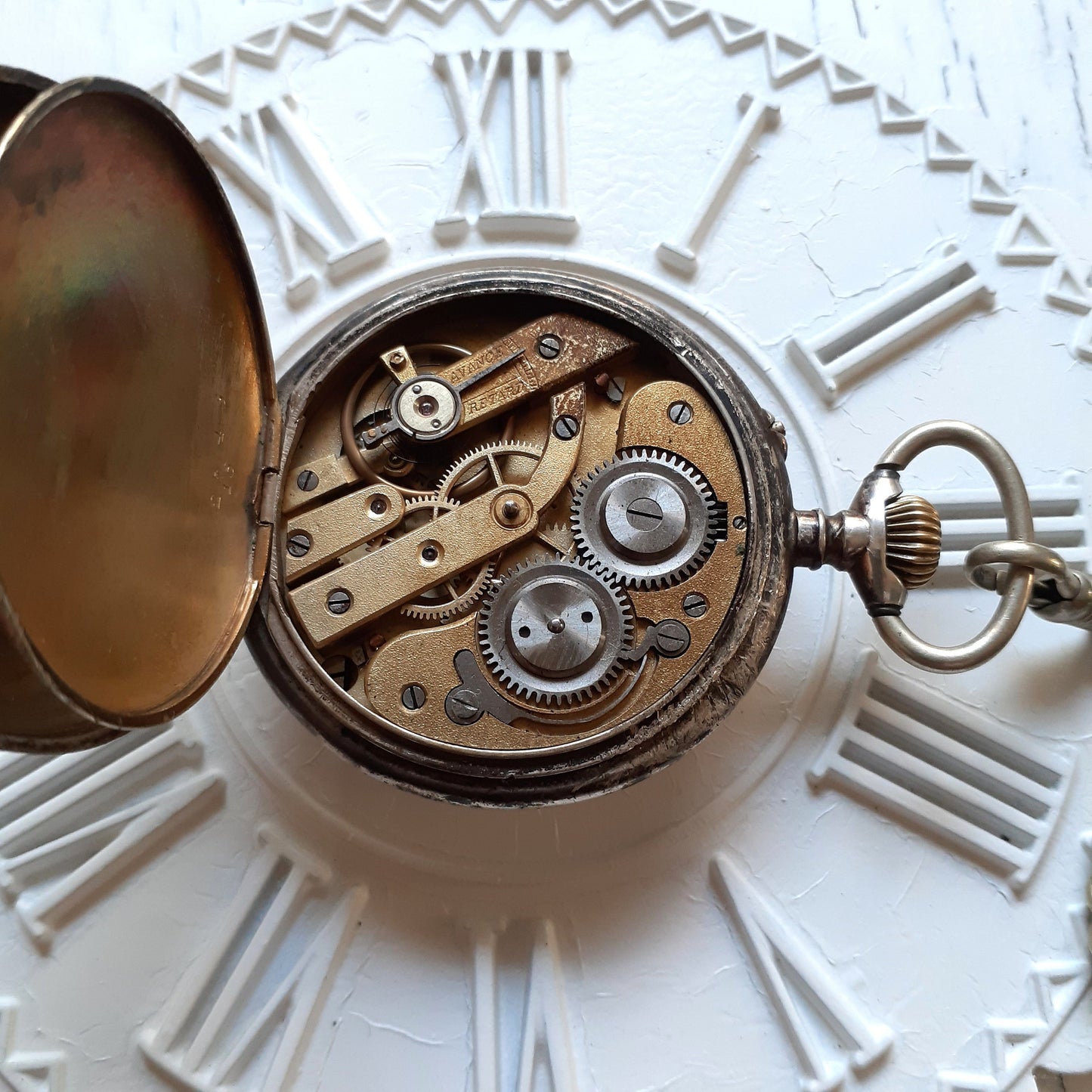 Swiss Watch, Vintage pocket watch, Antique watch