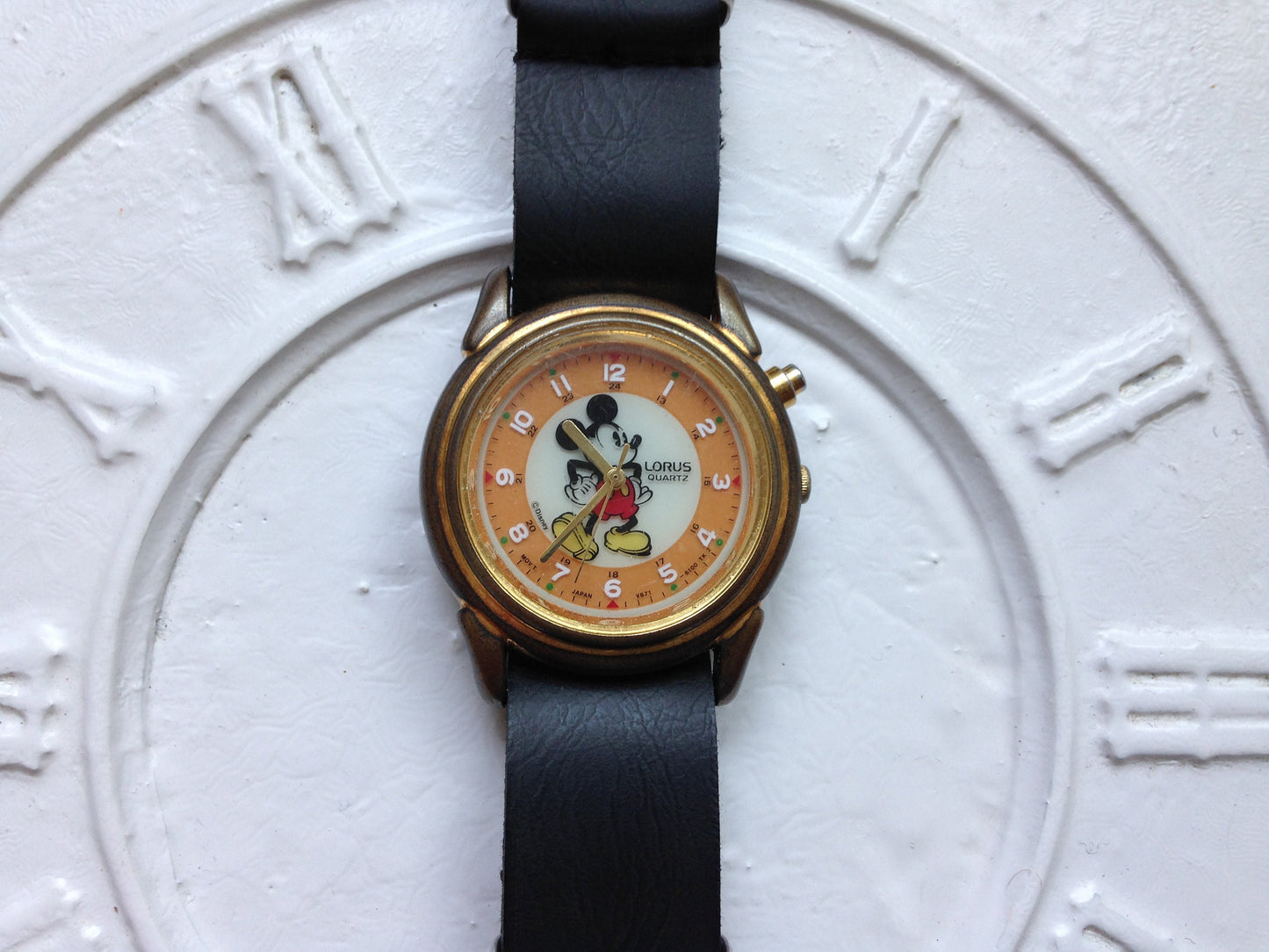 Vintage Watch "Mickey Mouse" ,Japan watch , Disney Watch
