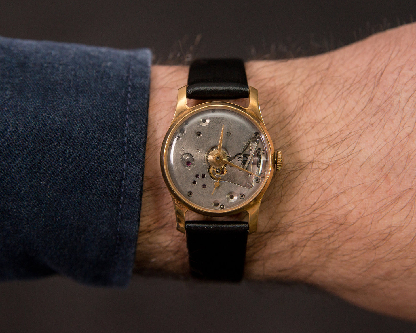 Soviet watch ,Skeleton Watch ,Vintage Watch