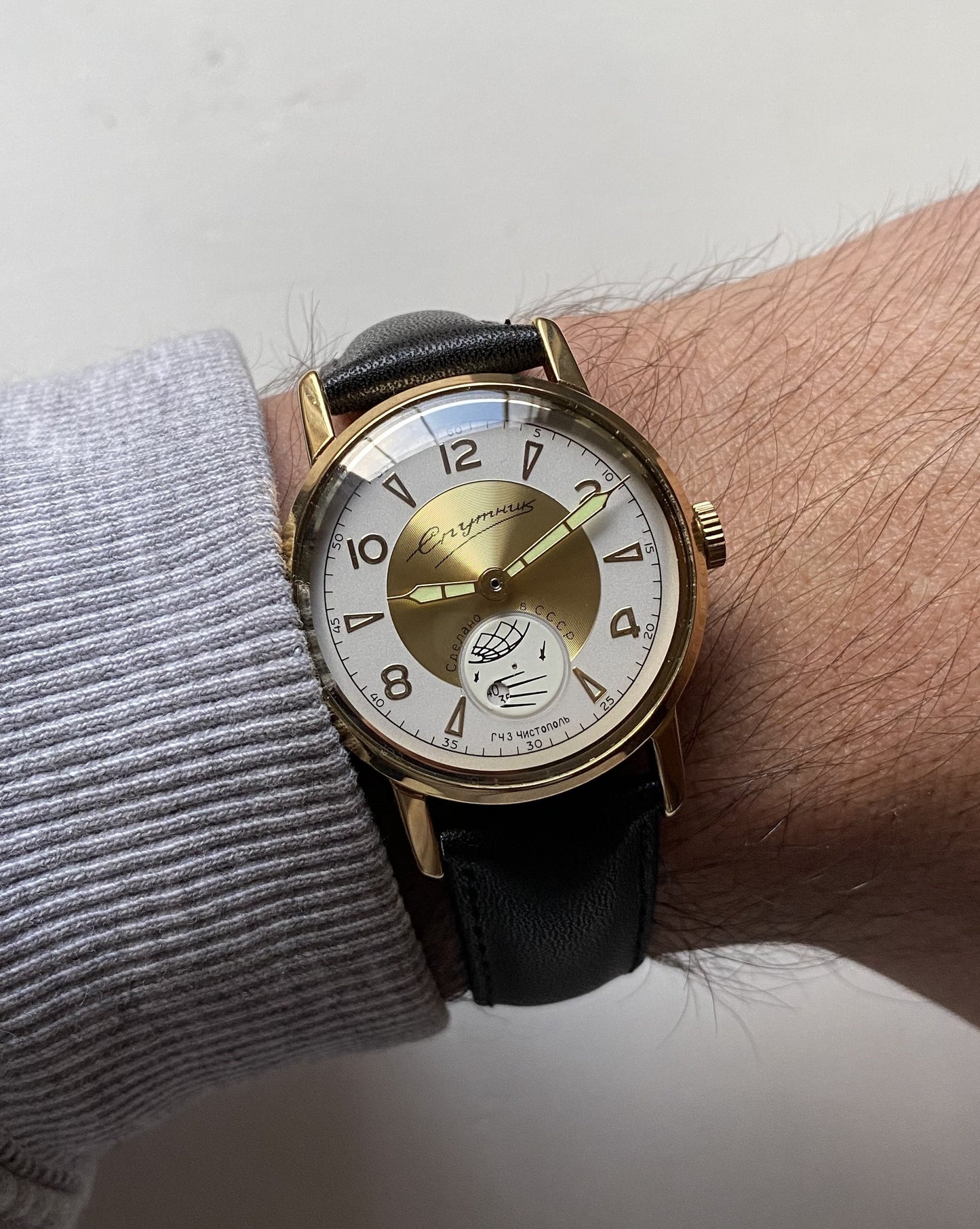Soviet watch - "Satellite" -"Sputnik", Space watch