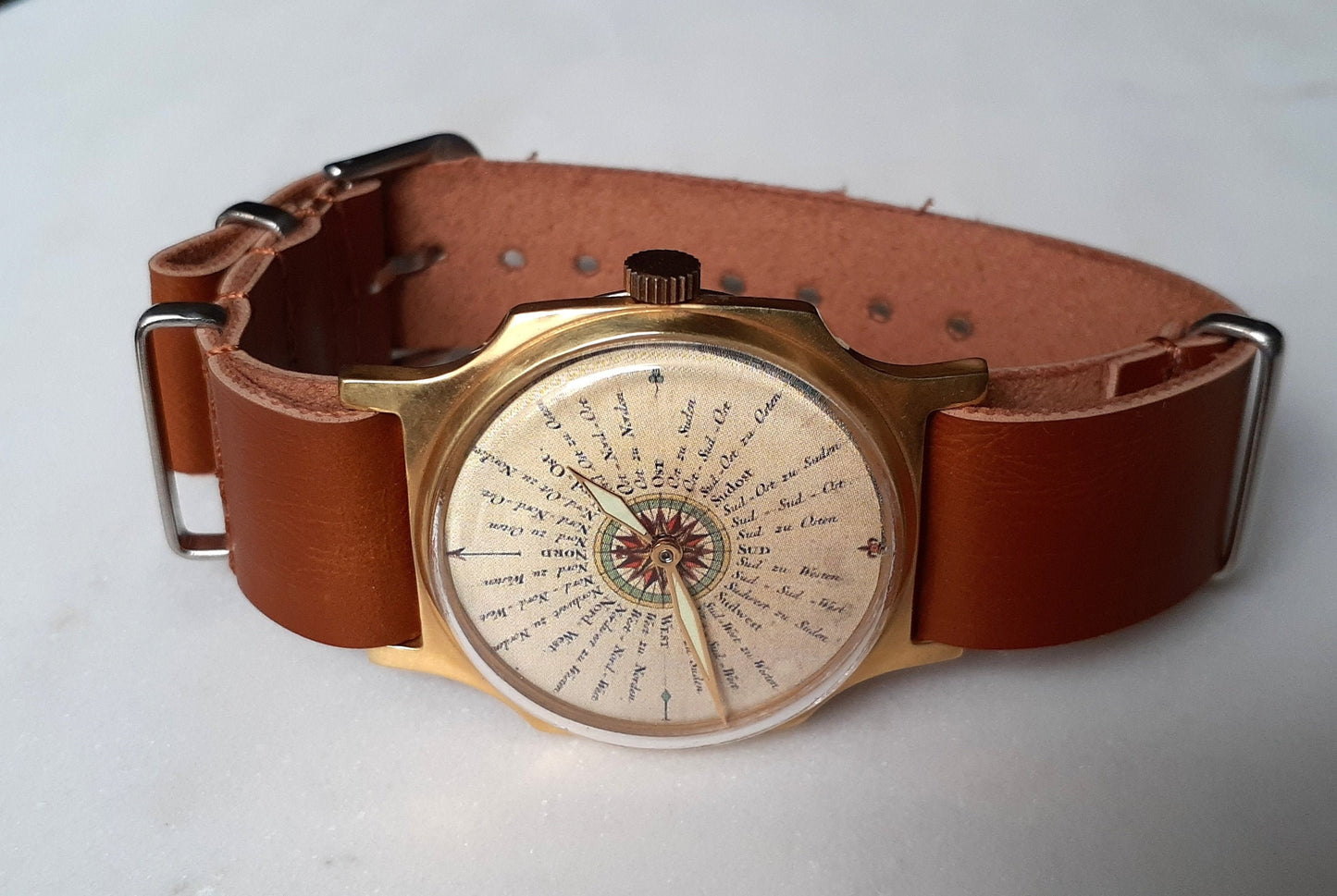 Soviet watch "Pobeda" - "Rose of the Winds" watch