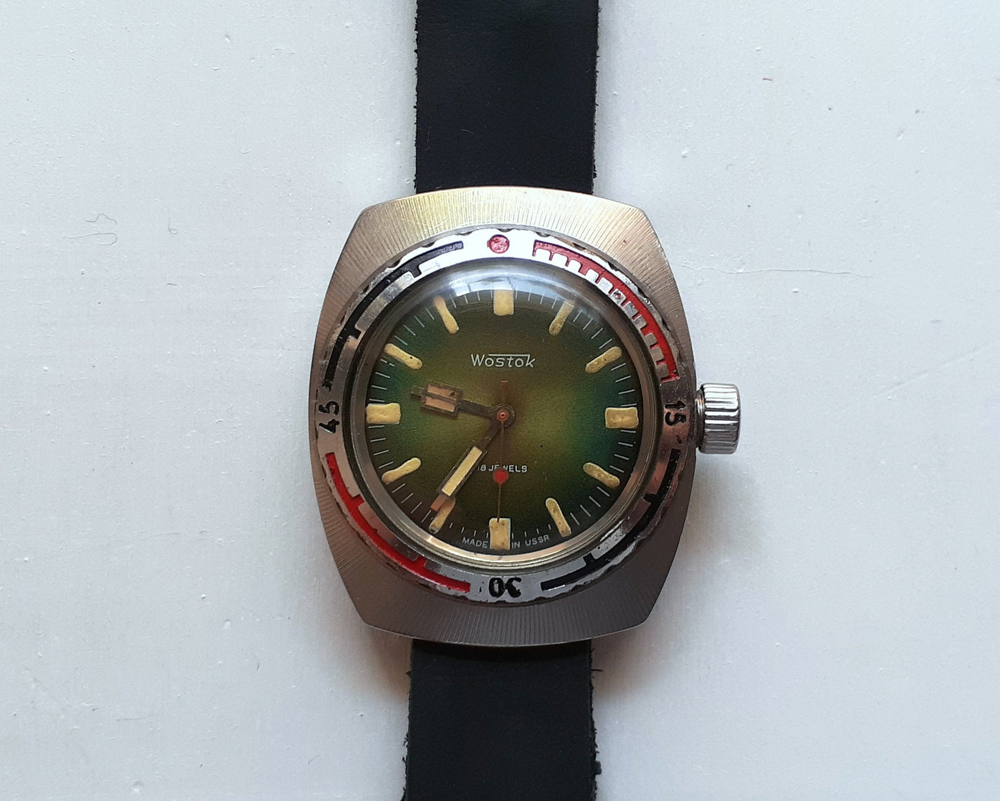 Dive watch "Amphibian" "Wostok", Soviet watch , Men watch Mechanical watch