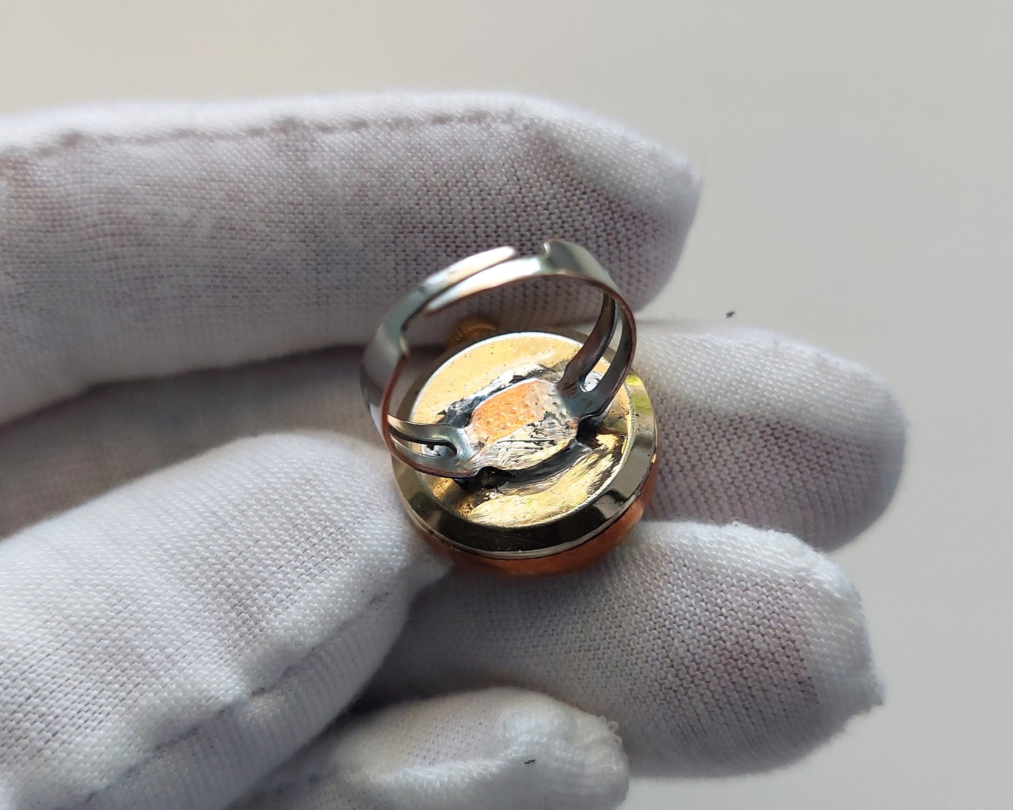 Rare Vintage Ring watch ,Soviet watch , Ukraine watch, Elegant watch ,gold plated watch, Vintage Watch ,Womens watch, Mechanical watch "Ch