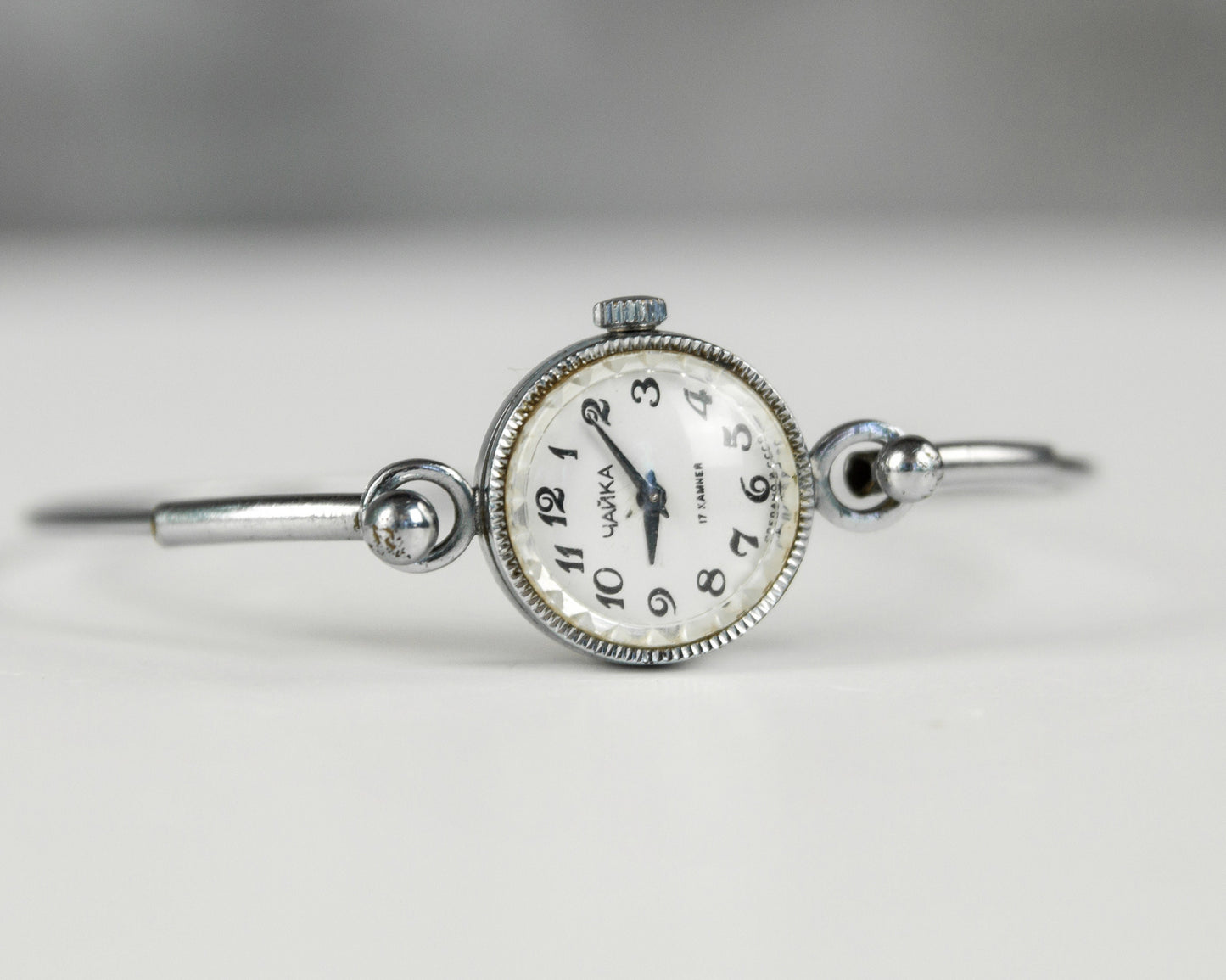 Soviet watch "Chaika" with beautiful bracelet , Vintage Watch ,Womens watch ,gold watch , Mechanical watch
