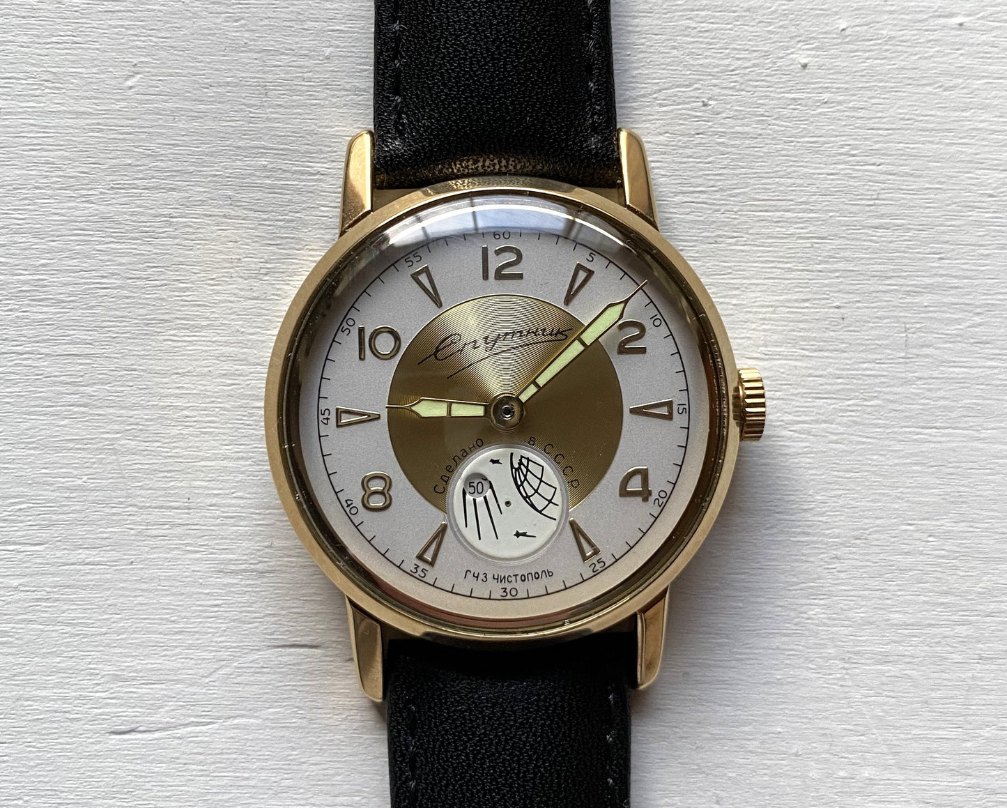 Soviet watch - "Satellite" -"Sputnik", Space watch