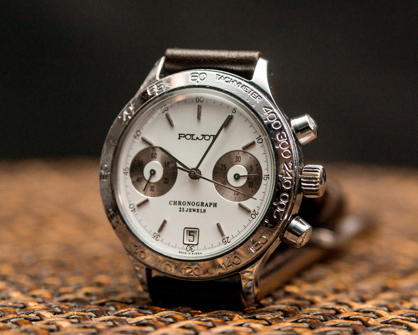 Chronograph "Poljot", Soviet watch Vintage Watch Gilded Watch Ukraine watch Mens watch Mechanical watch watch, air force watch