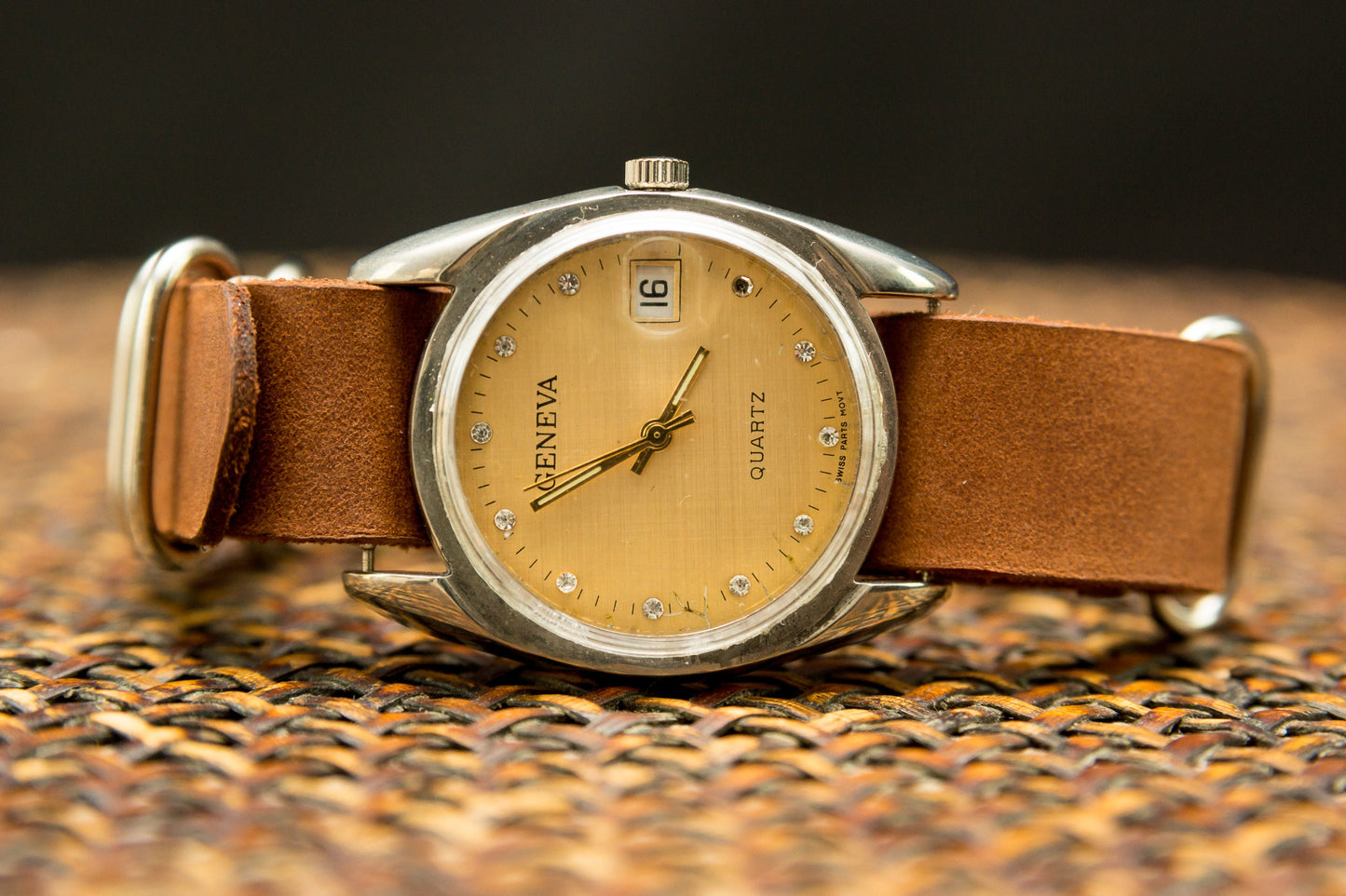 Geneva watch, Vintage watch, Swiss watch , Mens watch, Japan Watch