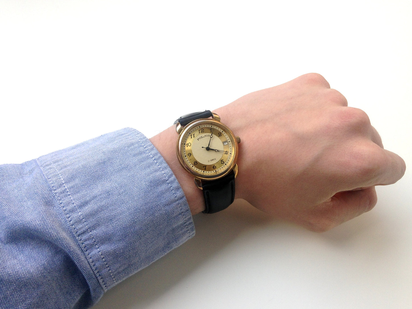 Soviet watch "Poljot", Men's watch, Gold Watch, classic watch, Ukraine watch, Soviet watch ,Vintage Watch ,Mens watch