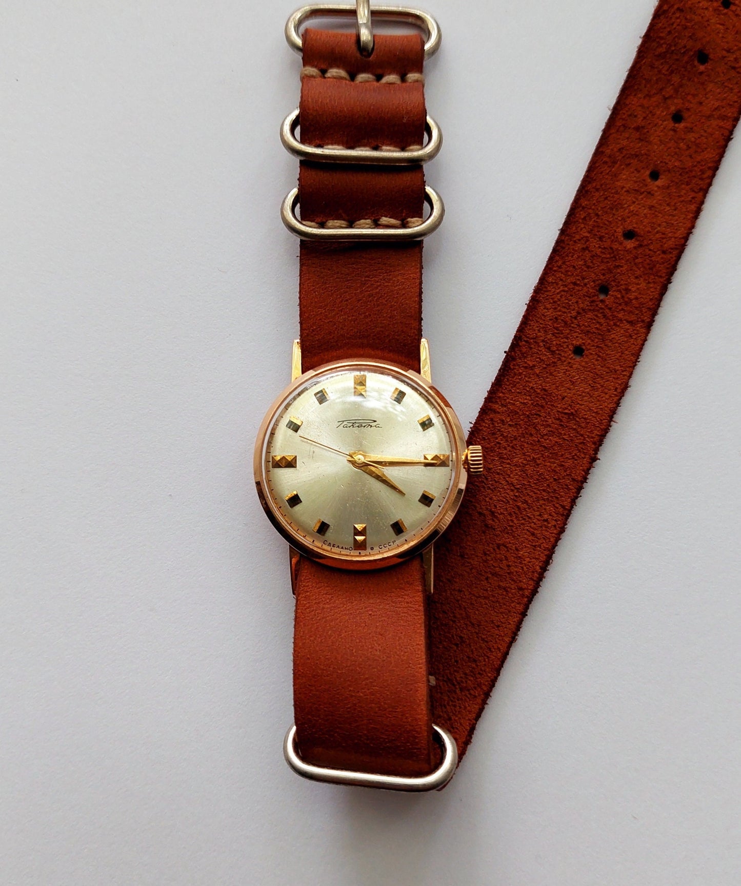 Vintage Gold Watch 14k, Gold watch, Soviet watch ,Womens watch, Gold Watch ,Vintage Watch