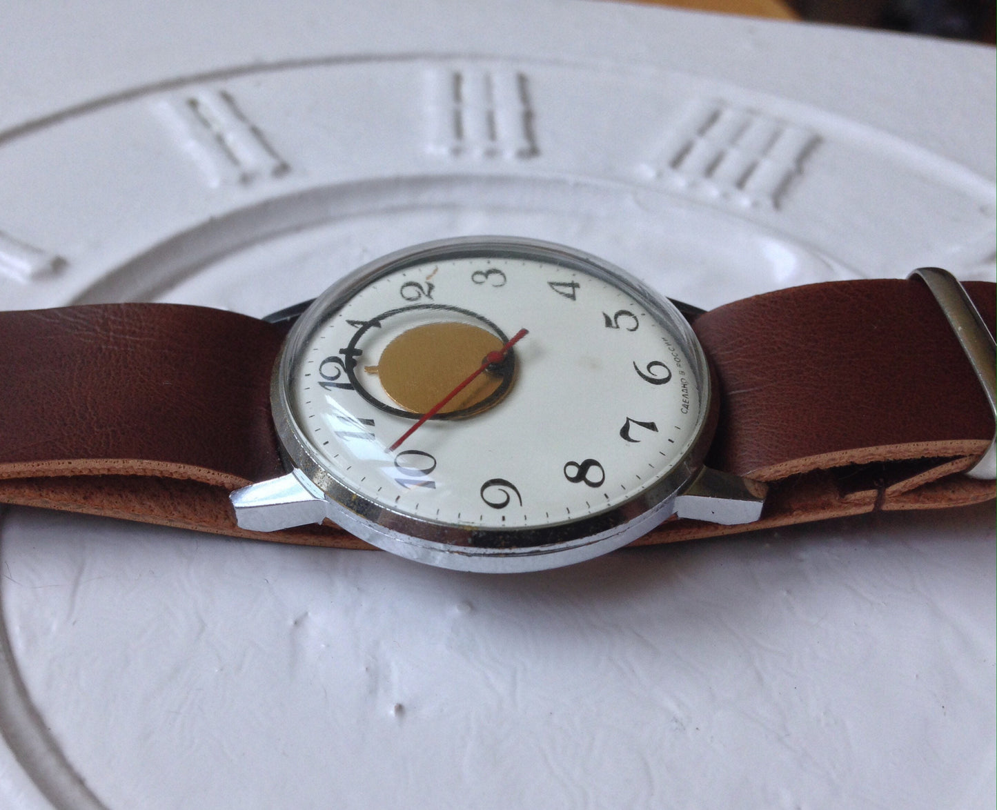 Vintage watch "Copernicus" , Copernicus watch, Sun and Moon watch