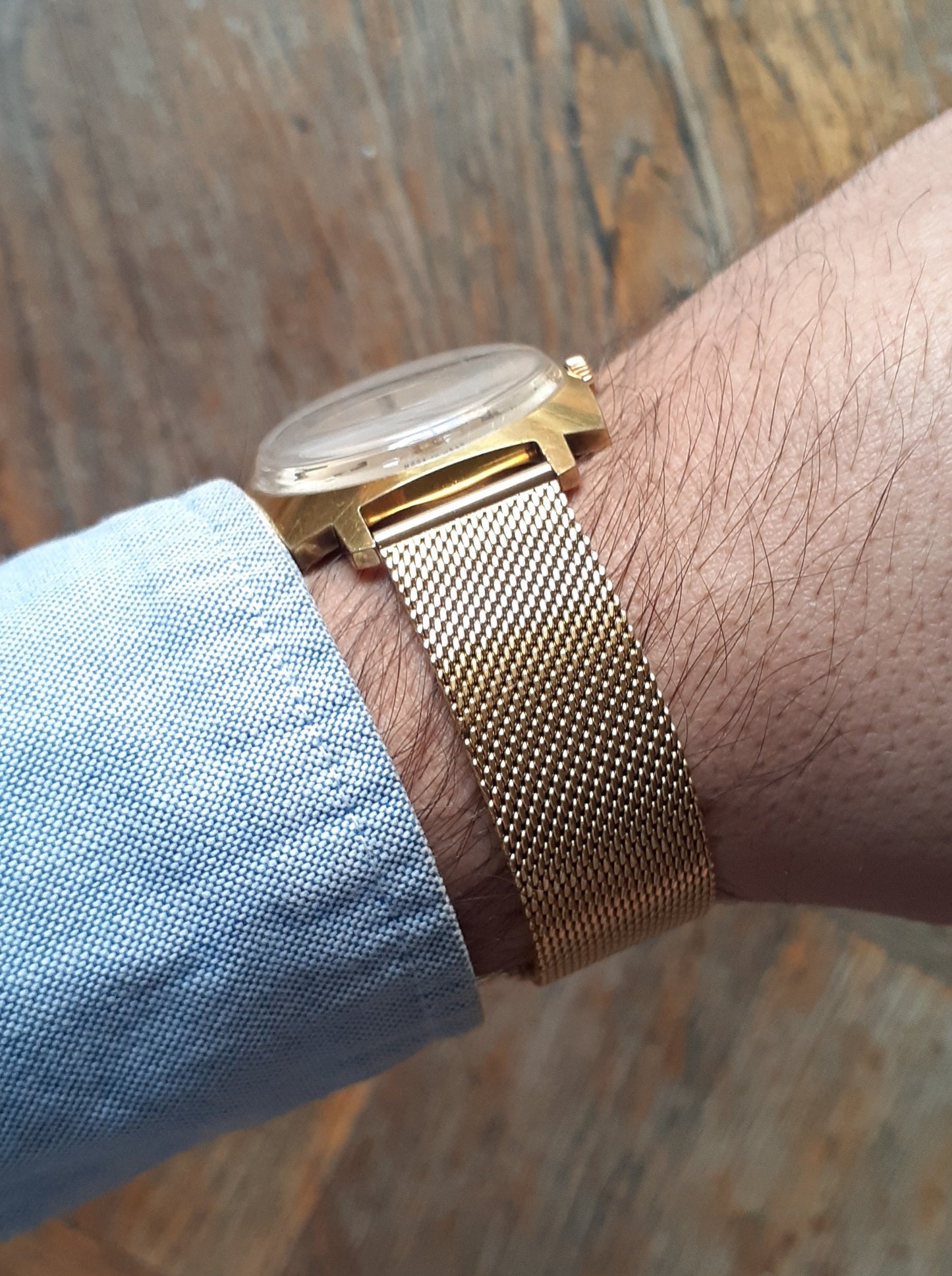 Rare watch "Poljot", Men's watch, gold plated watch