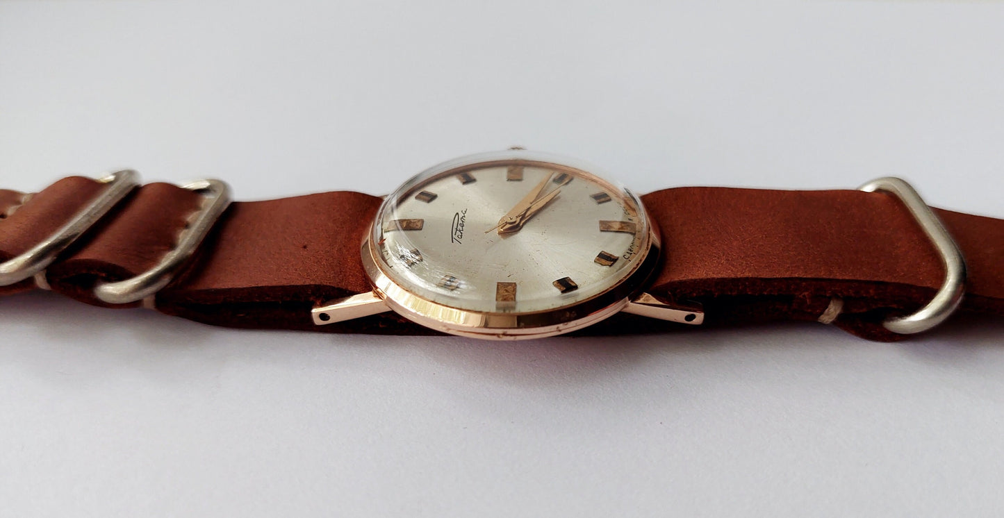 Vintage Gold Watch 14k, Gold watch, Soviet watch ,Womens watch, Gold Watch ,Vintage Watch