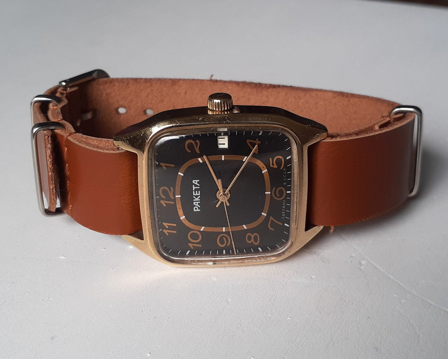 Soviet watch "Raketa", Vintage Watch