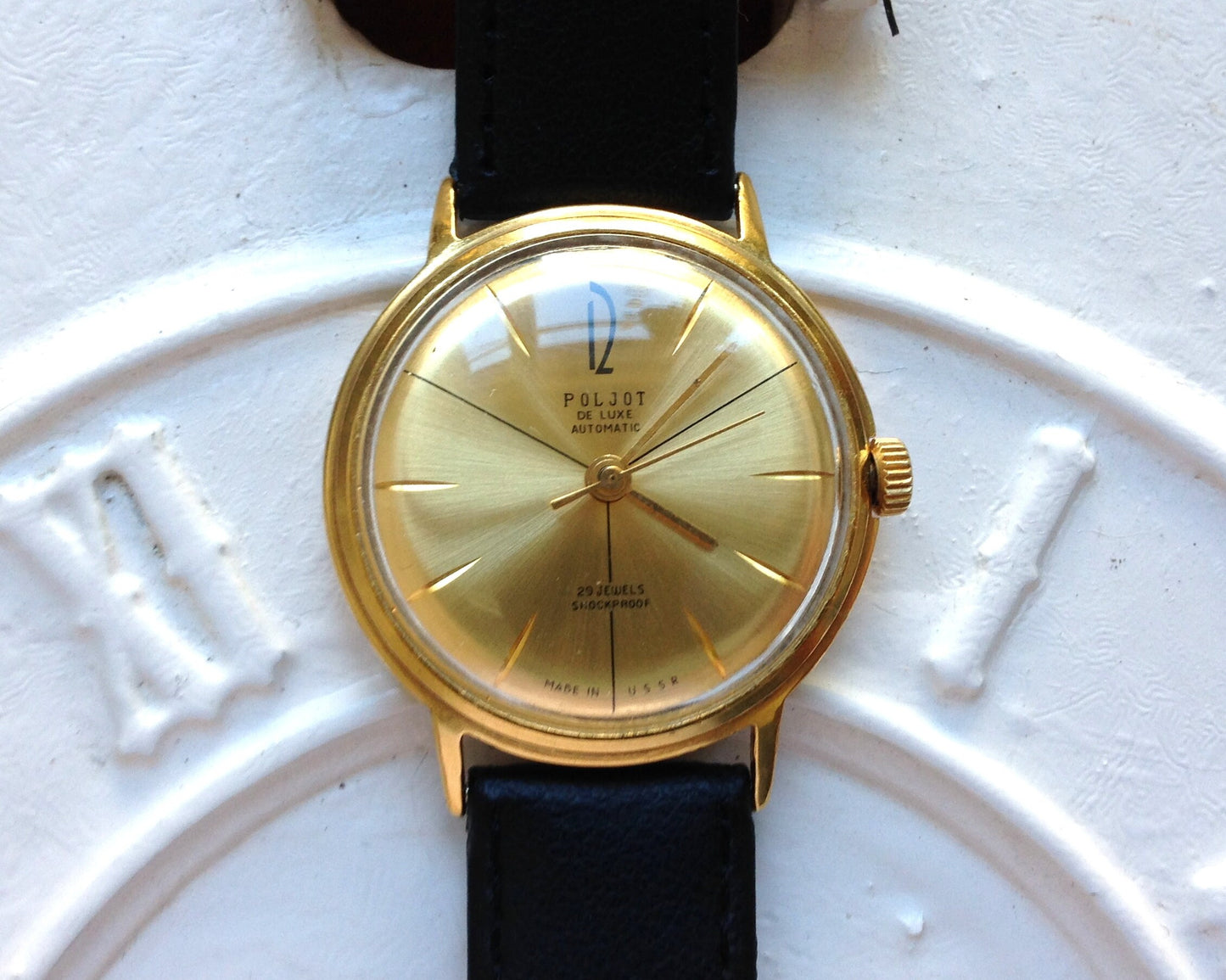 Soviet watch "Poljot" ,Men's watch, Automatic Watch ,classic watch, Ukraine watch, Vintage Watch ,Mens watch, boyfriends watch