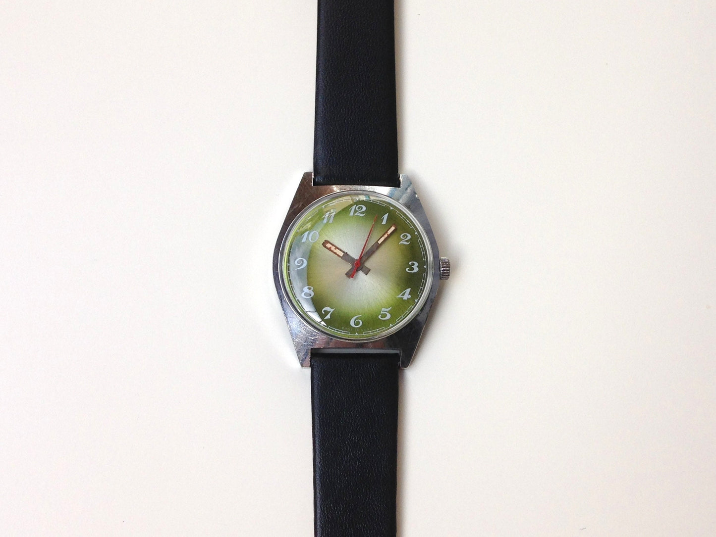 Soviet watch "Poljot",Men's watch, Green Watch, classic watch, Soviet watch ,Vintage Watch ,Mens watch
