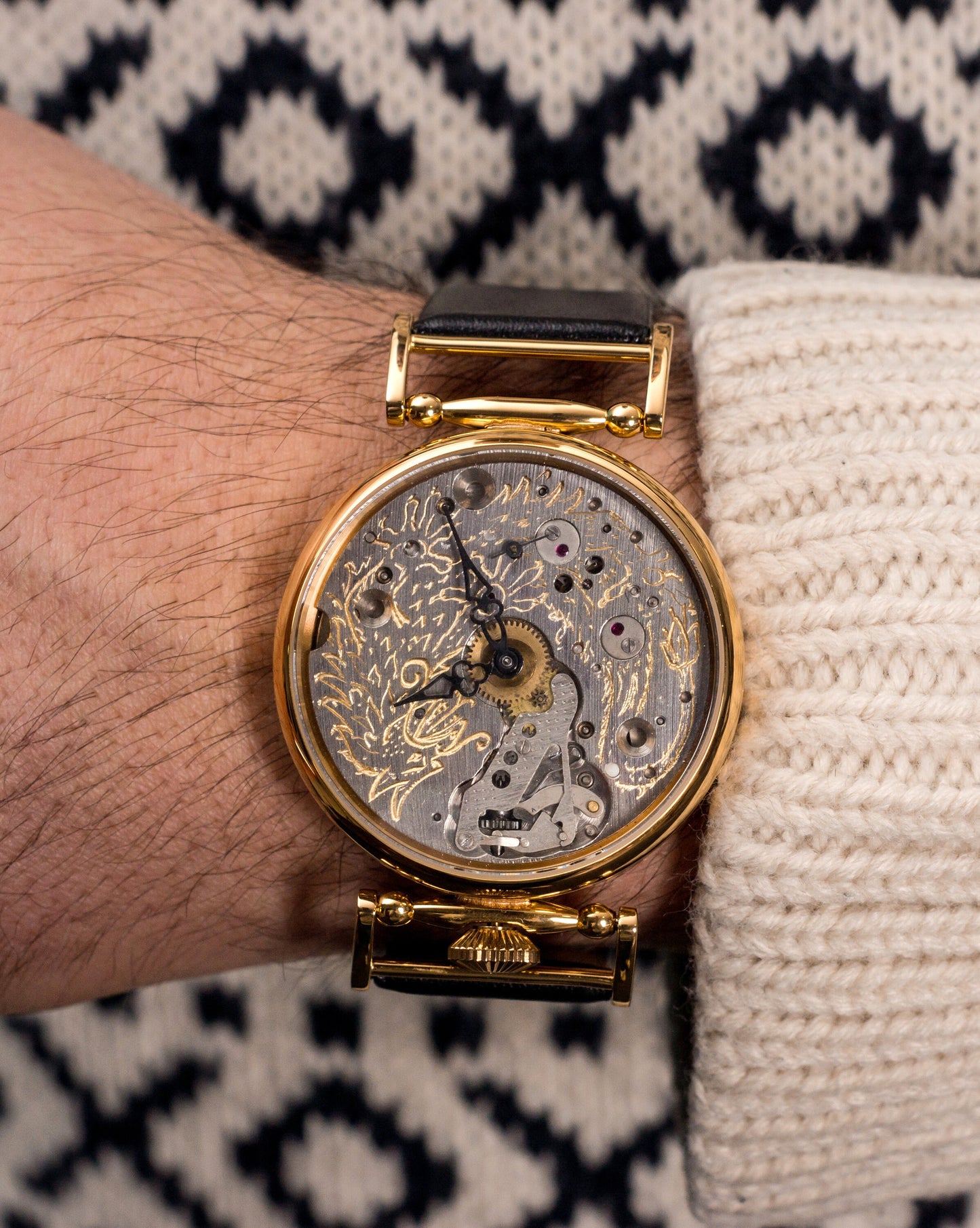 Soviet watch "Molnija"- Dragon watch, Engraved watch, Personalized watch