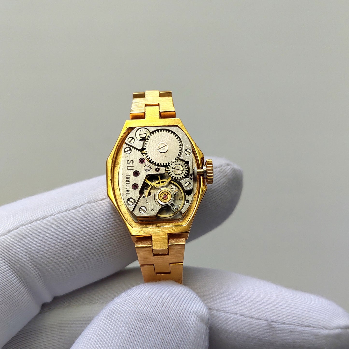 Soviet watch - "Luch", new condition watch, with beautiful bracelet , Vintage Watch ,Womens watch ,gold watch , Mechanical watch