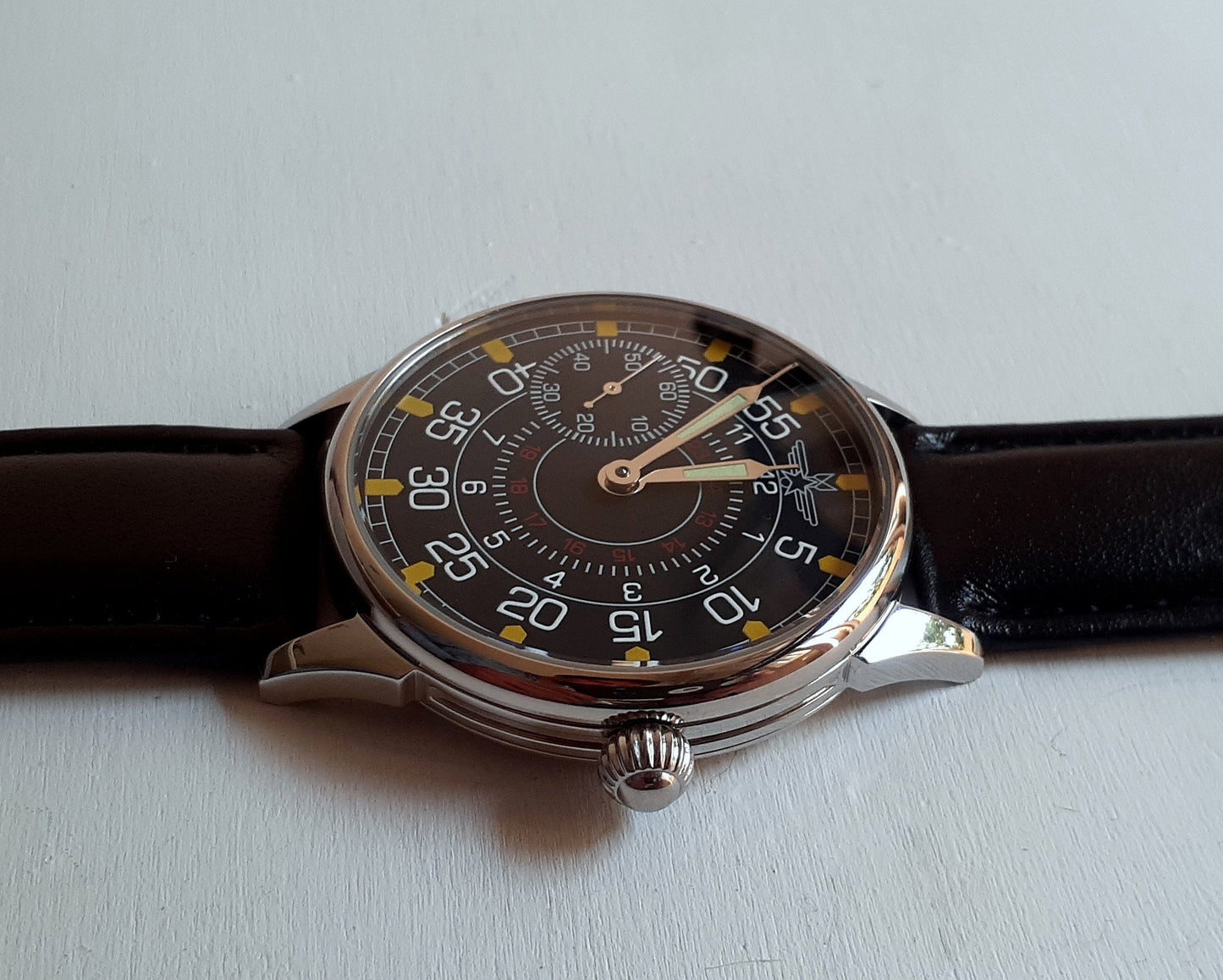 Aviator watch "Molnija" , Soviet watch, Pilot watch