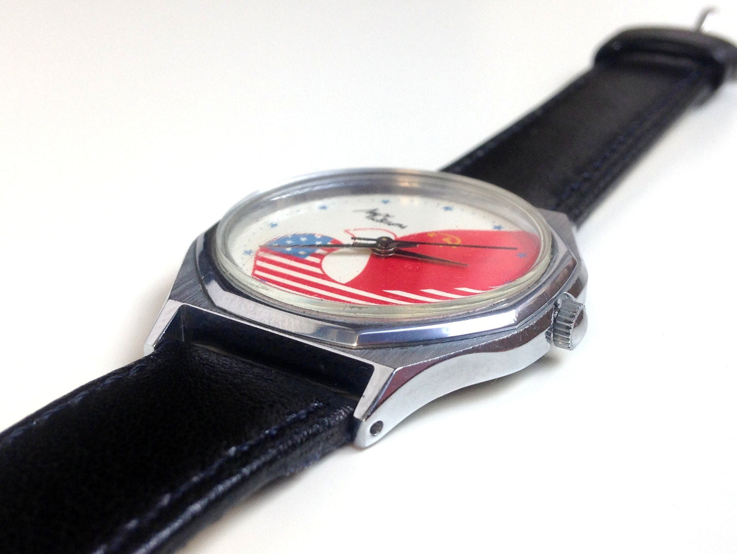 Soviet watch "Luch" , "Friendship of the USSR and the USA" Watch ,Ukraine watch, Vintage Watch , Mens watch Mechanical men's watch