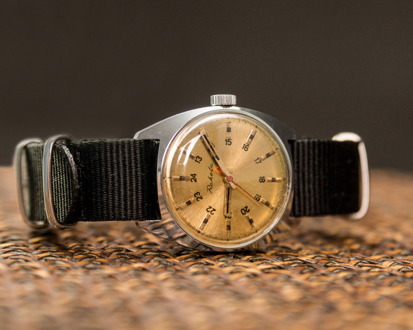 Soviet watch "Raketa", 24 Hours watch, Mens Watch , Vintage Watch ,Ukraine watch, boyfriends watch