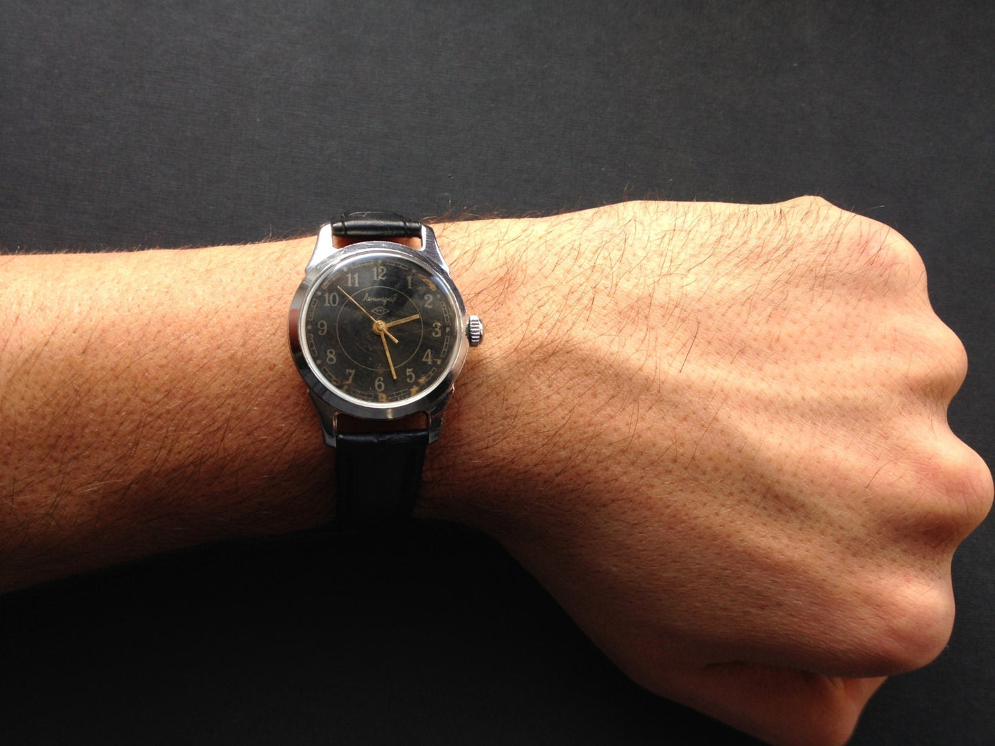 Soviet watch "Leningrad", Made in 60s watch, Mens watch , Old Watch , classic watch, Vintage Watch