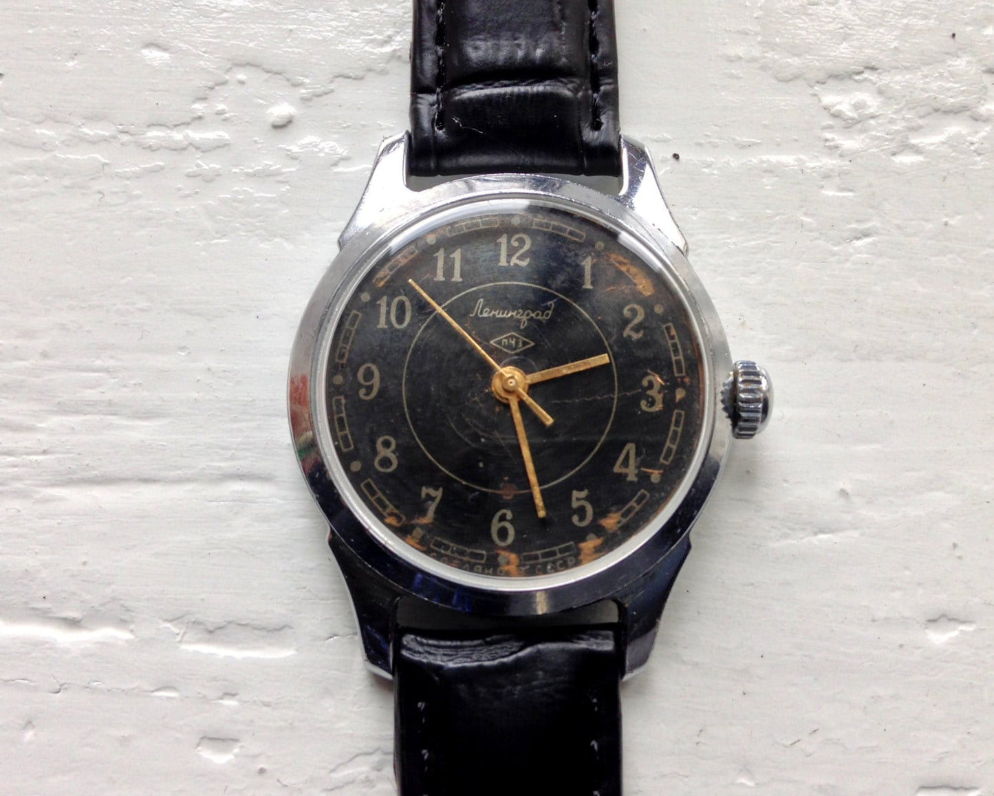 Soviet watch "Leningrad", Made in 60s watch, Mens watch , Old Watch , classic watch, Vintage Watch