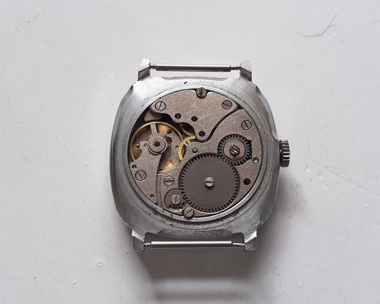 Soviet watch "Pobeda" , Two-headed eagle watch, Ukraine watch-Mens watch -Mechanical watch- men's wristwatch working