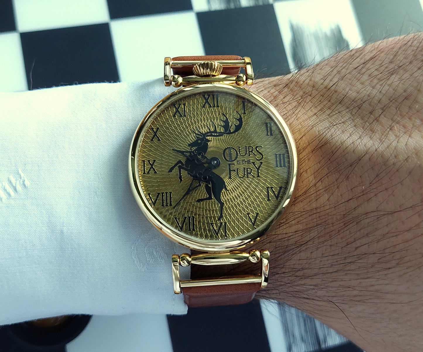 Rare watch "Ours Is The Fury" , game of thrones watch, Soviet watch, vintage watch,