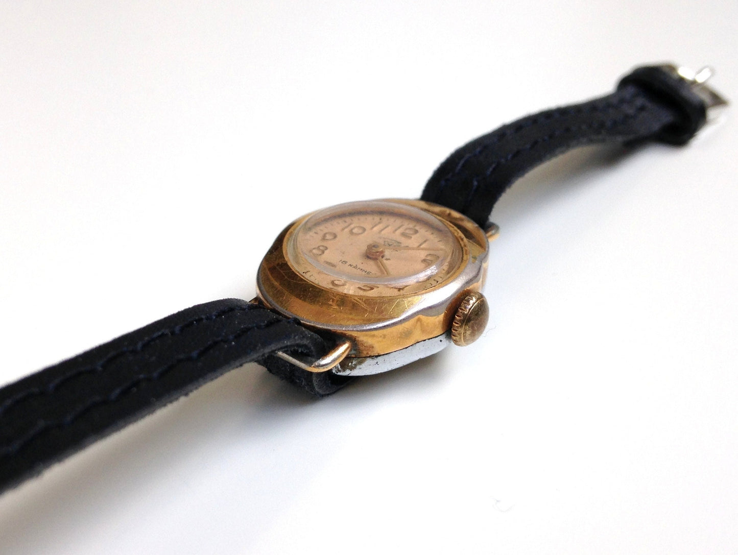 Soviet watch "Zaria" ,Womens watch ,gold plated watchMechanical watch , working watch