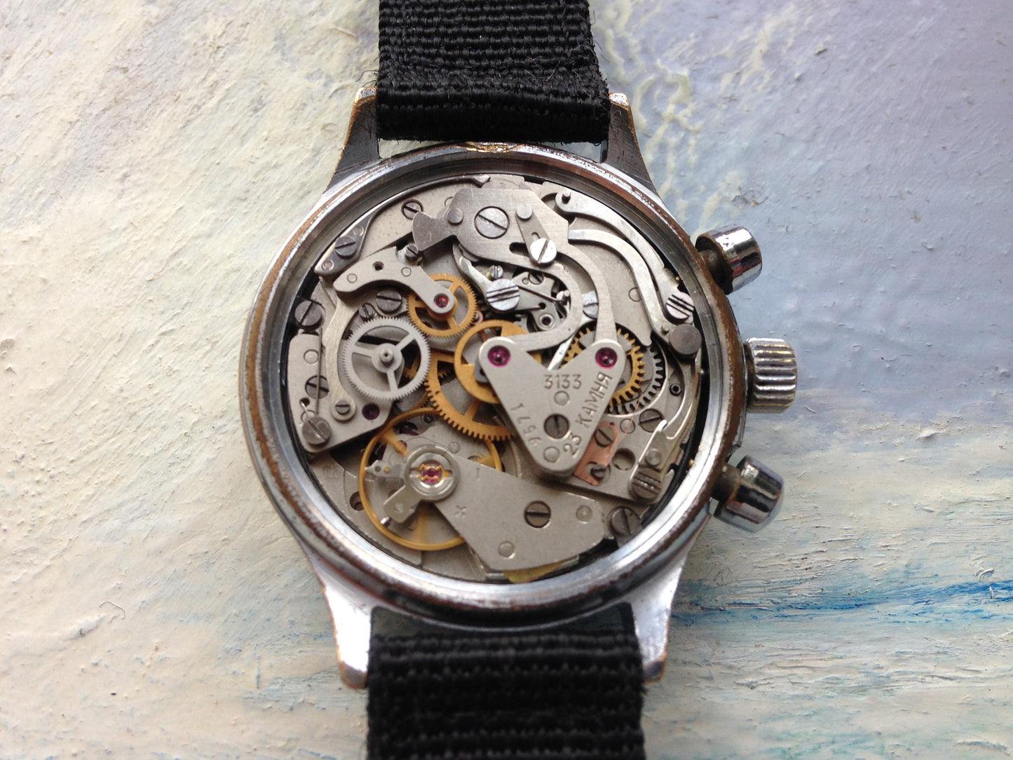 Chronograph "Poljot", Shturmanskie watch, Soviet watch Vintage Watch Ukraine watch Mens watch Mechanical watch watch, air force watch