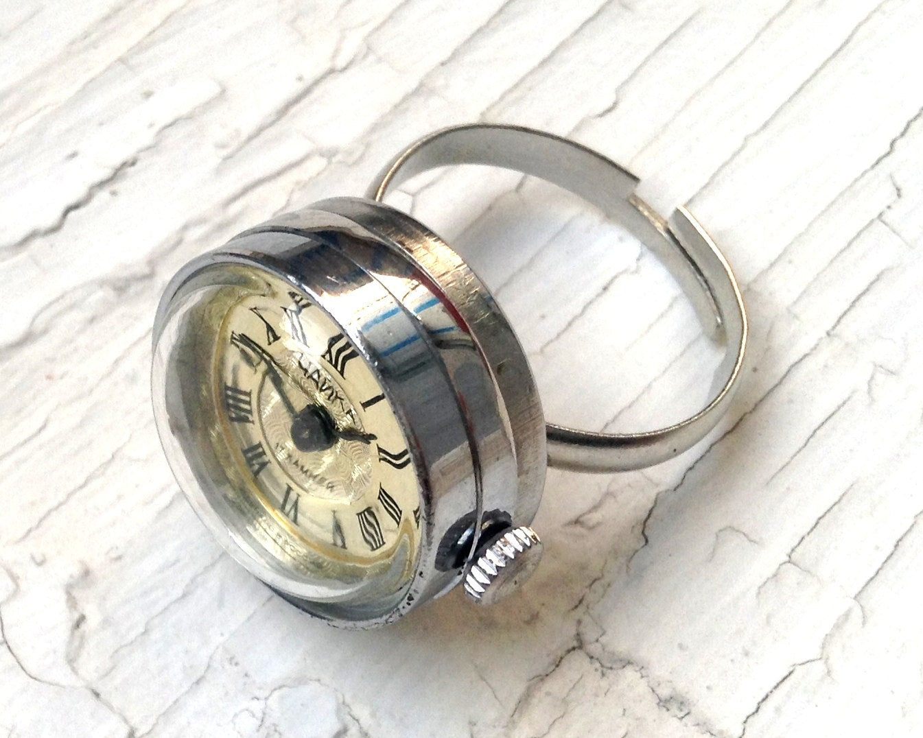 Watch ring , Soviet watch