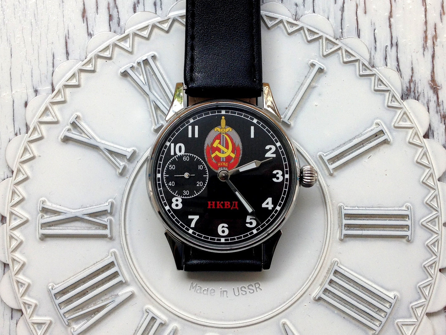 Soviet watch "Molnija"- "NKVD", Vintage Watch ,Pocket watch, Ukraine watch