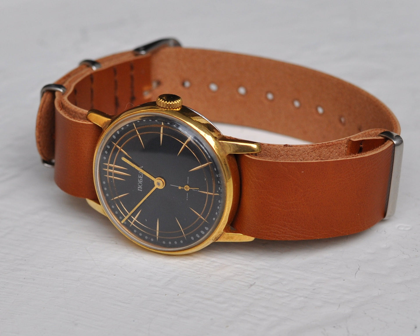 Soviet watch "Pobeda", NOS watch ,Men's watch , Vintage Watch ,Mens watch, gold watch, classic watch, Ukraine watch