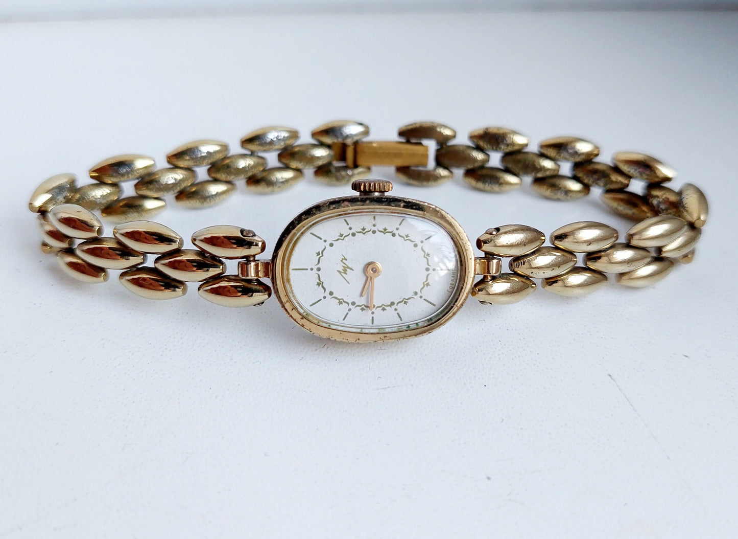 Soviet watch "Luch", Ukraine watch, gold plated watch
