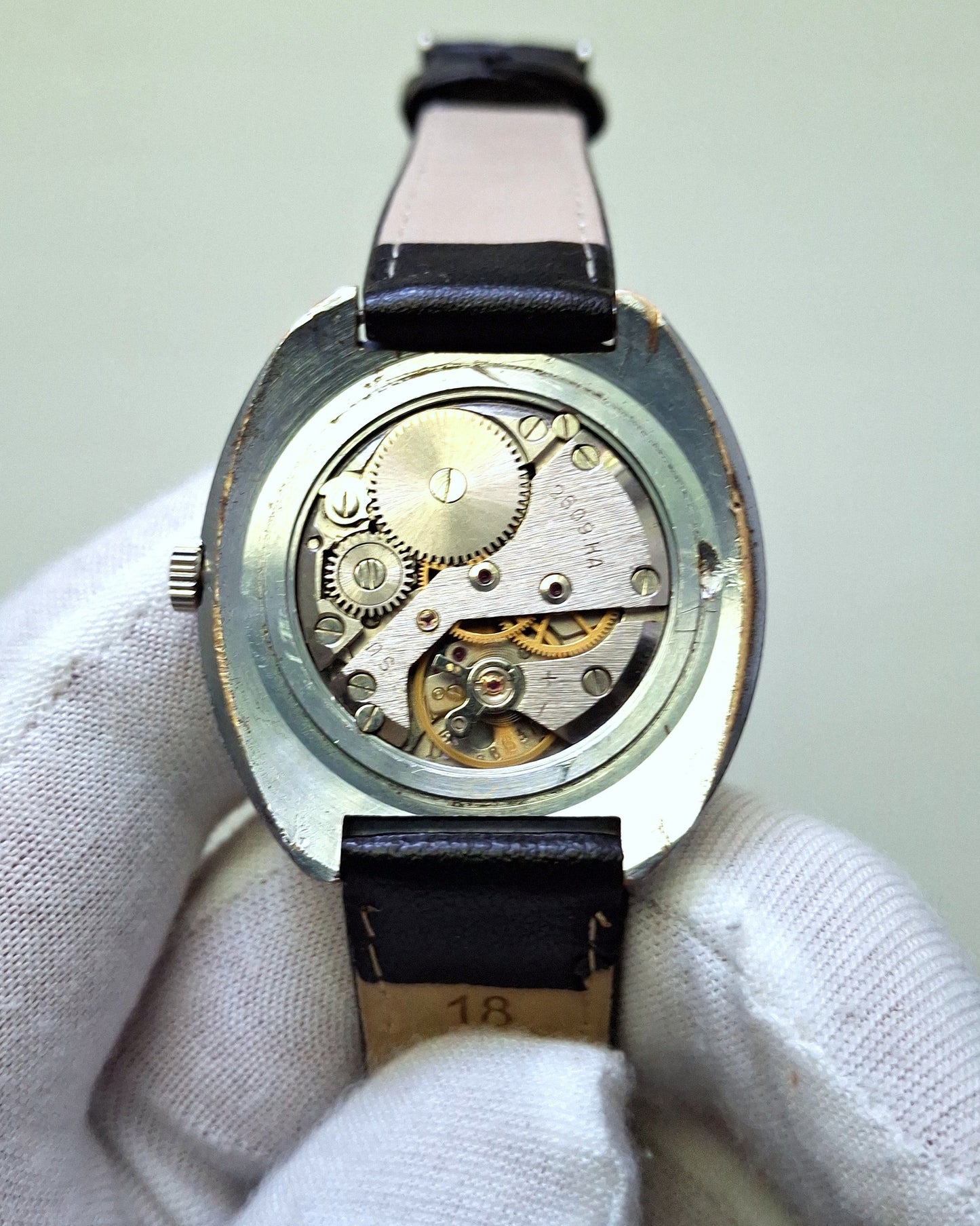 Soviet watch "Raketa" "Zero watch" , NOS watch ,Ukraine watch ,Mens watch , Mechanical watch, men's watch ,black and white watch