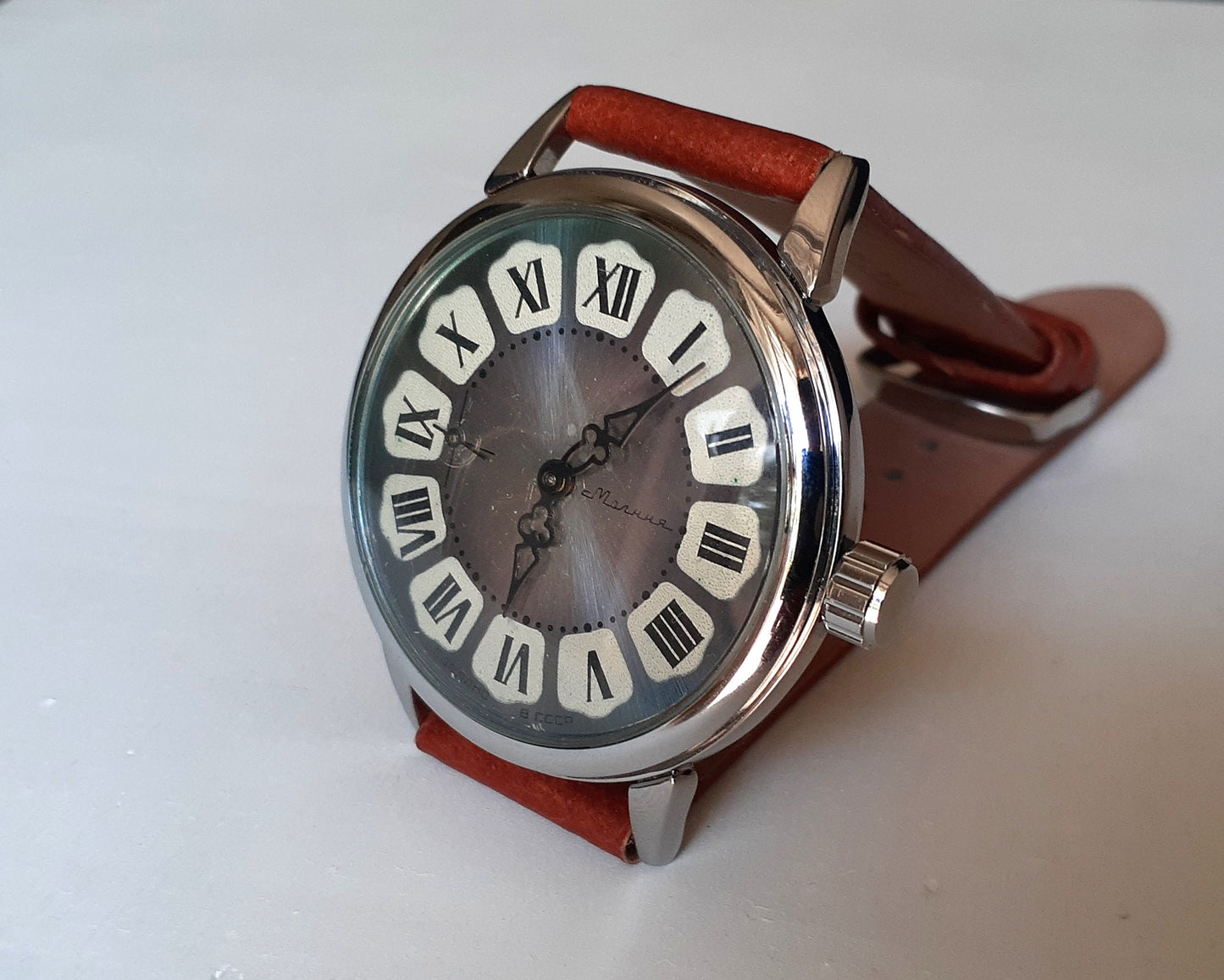 Soviet watch "Molnija", Vintage Watch , Mens watch, "Marriage" watch ,Pocket watch, Ukraine watch