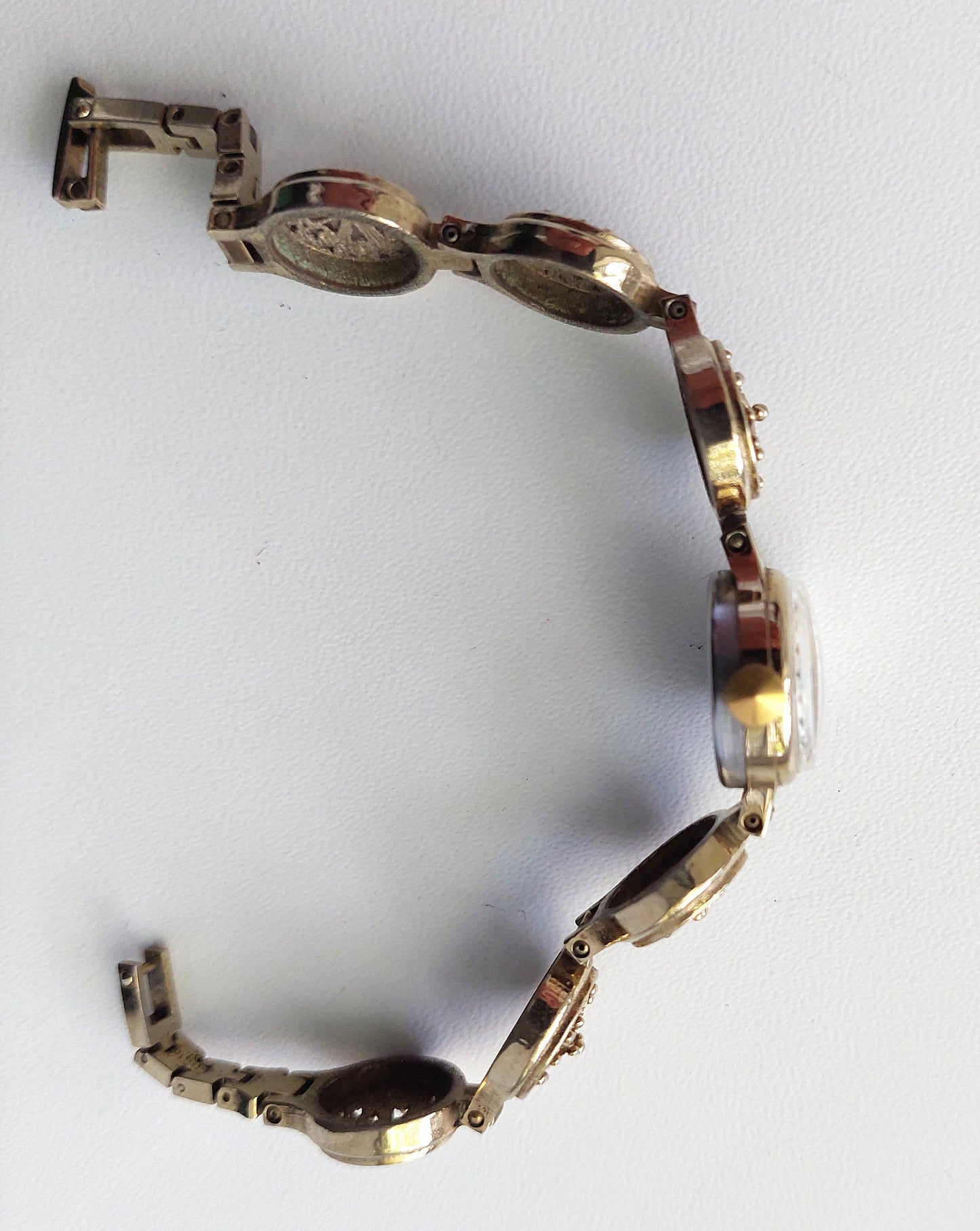 Soviet watch beautiful gold plated bracelet , watch "Chaika" , Vintage Watch ,Womens watch , Mechanical watch