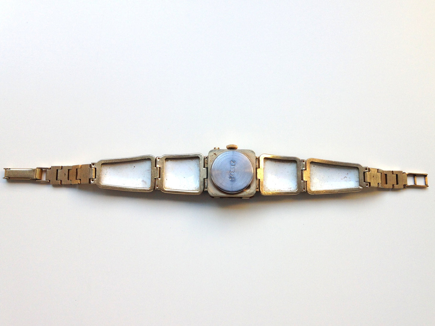 Soviet watch "Chaika" with enamel bracelet, Vintage Watch ,Ukraine watch ,Womens watch ,gold watch , Mechanical watch, Christmas Gift WATCH
