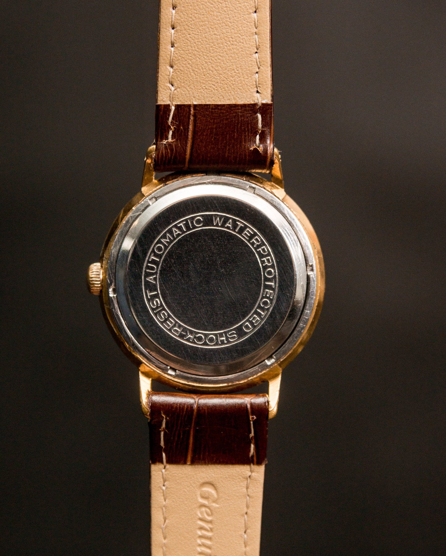 Gold plated watch "Poljot" , Automatic Watch, Soviet watch