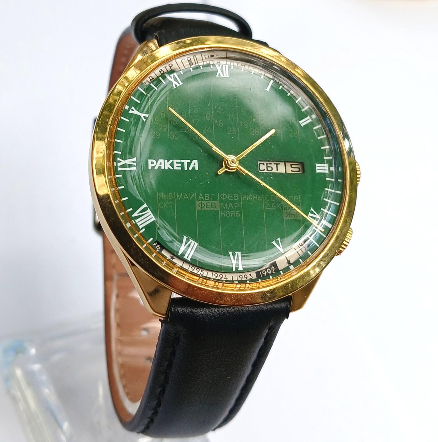 Soviet watch "RAKETA", perpetual calendar watch , Vintage Watch ,Mens watch, classic watch, Watch Men, boyfriends watch