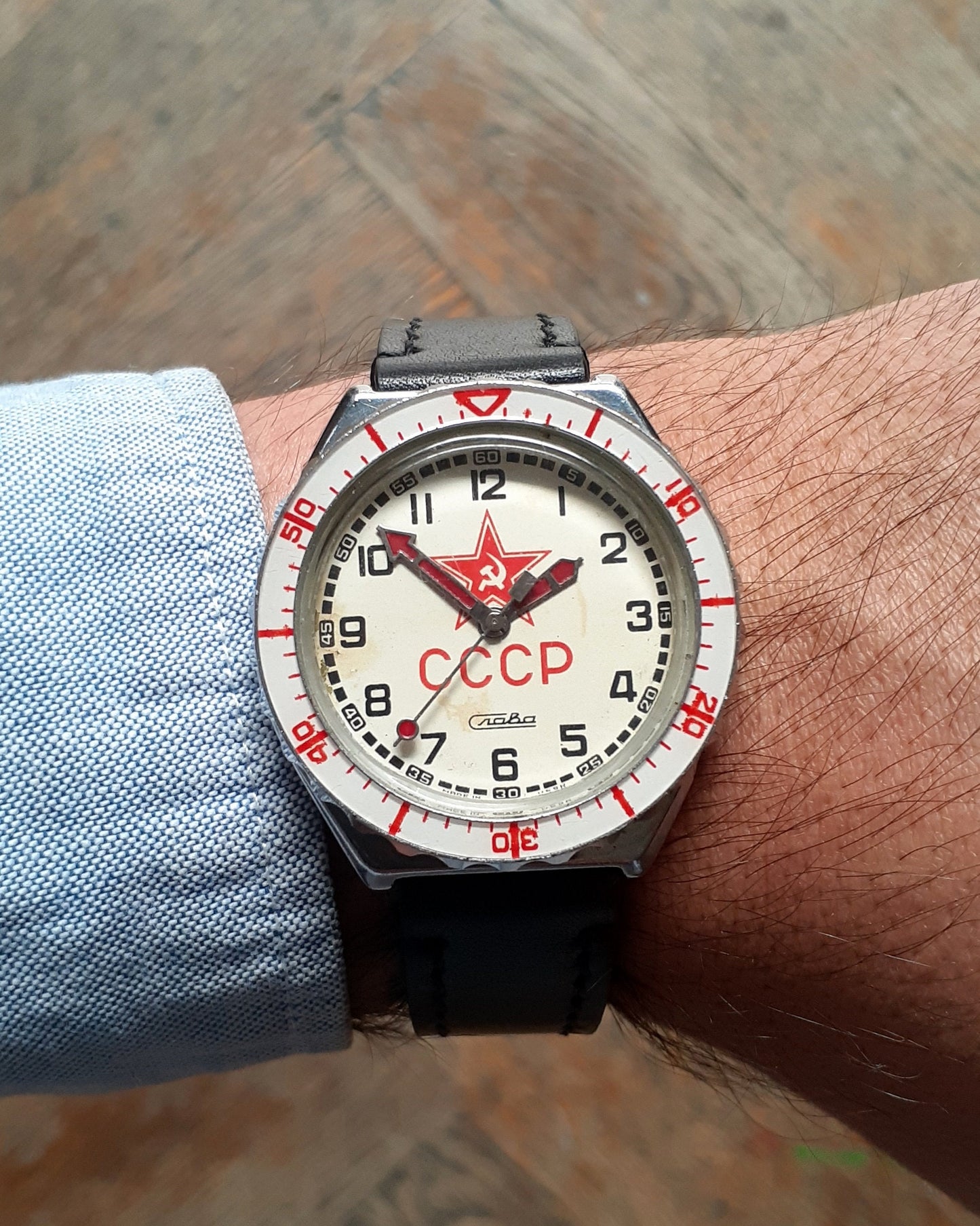 Rare watch "Slava" , Soviet watch, Vintage watch ,gold plated Watch , Mens watch Mechanical watch men's watch - quartz watch