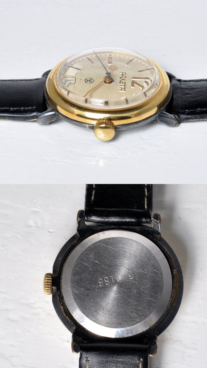 Soviet watch "Raketa", Vintage watch