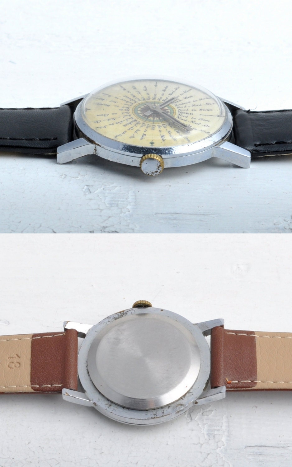 Soviet watch "Pobeda", Ukraine watch ,Mens watch, vintage compass