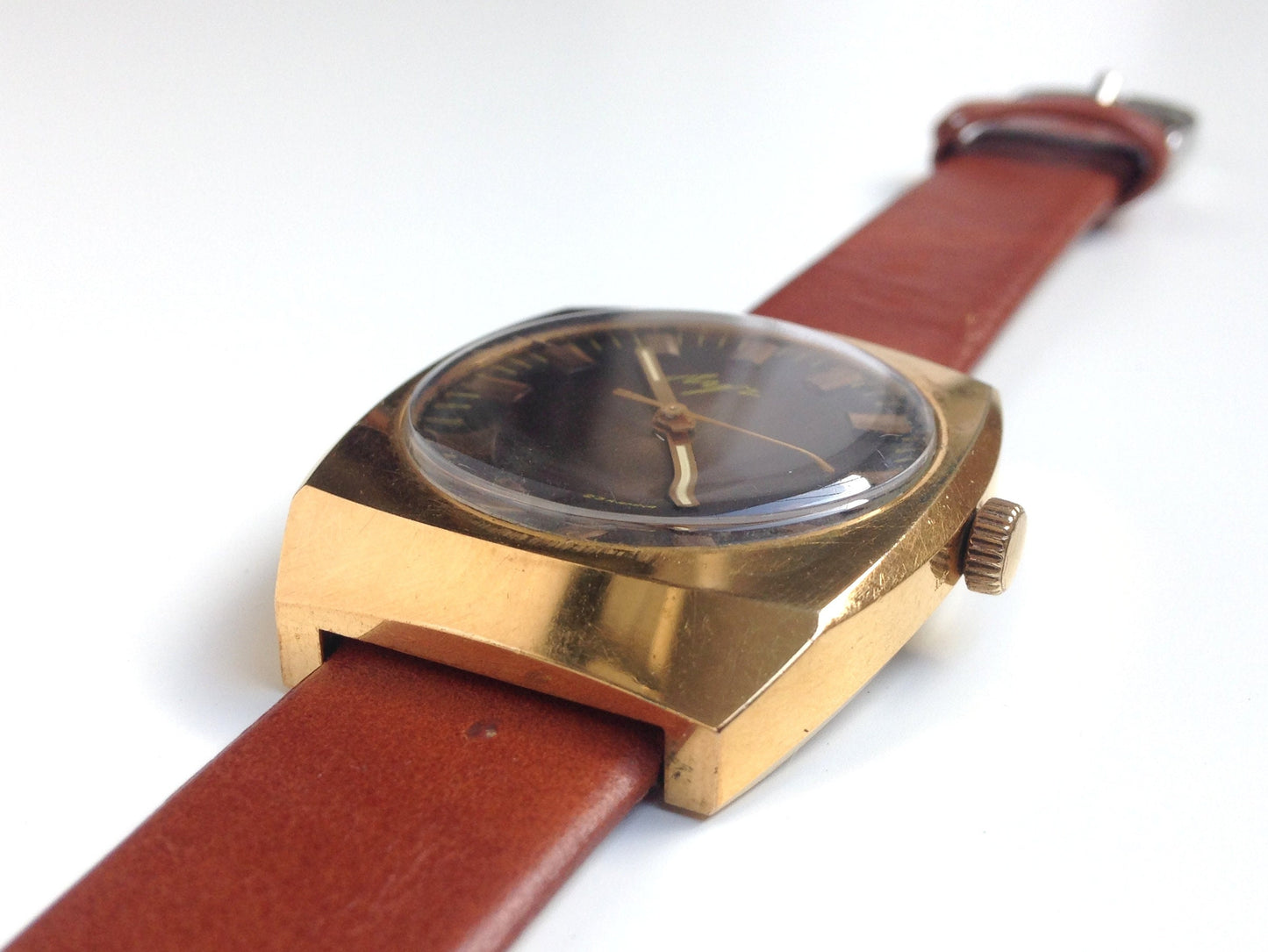 Soviet watch "Luch", Mens watch ,Vintage Watch ,Ukraine watch ,gold watch , Mechanical watch , men's watch USSR watch working watch
