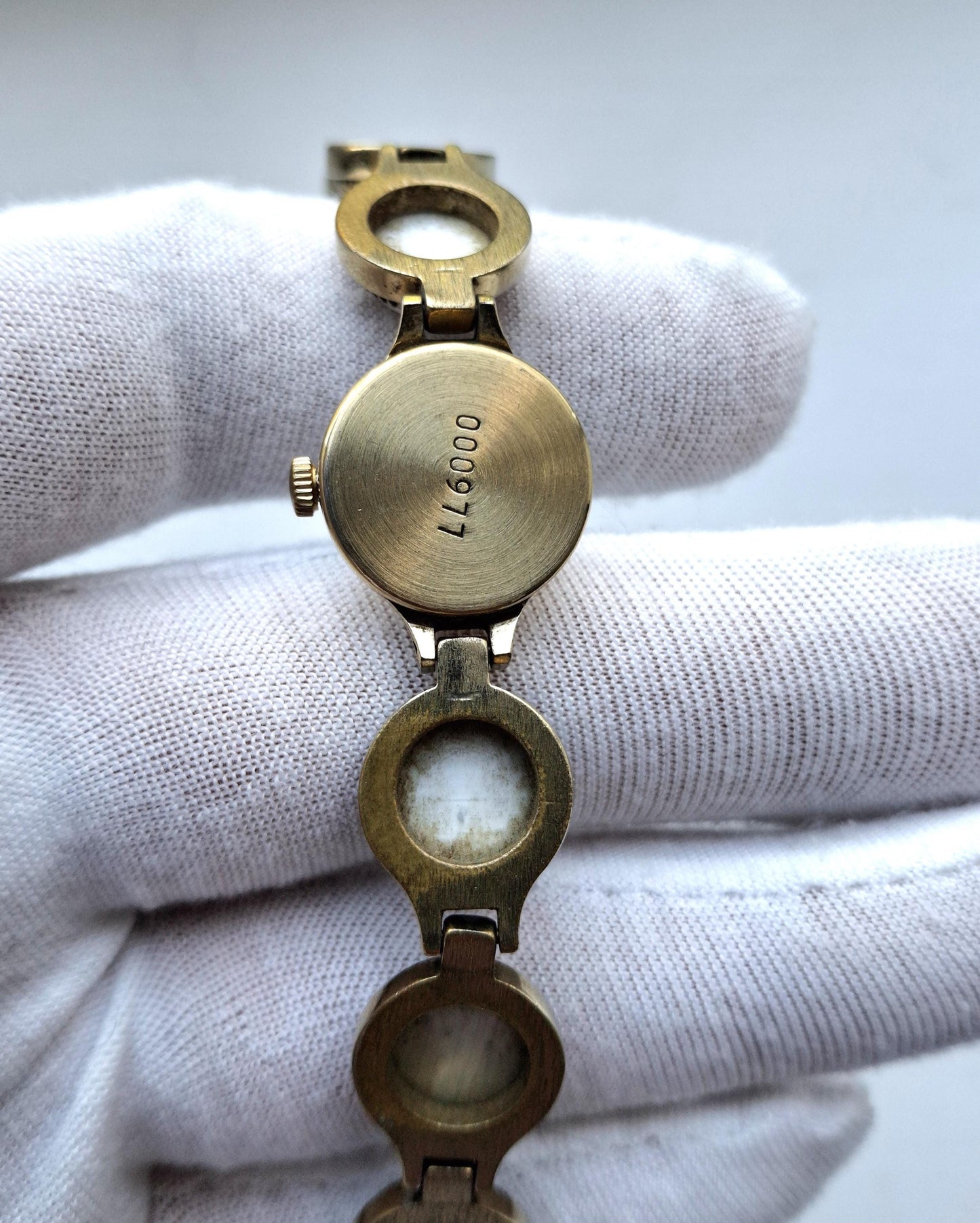 Soviet watch "Chaika" with moonstone , Vintage Watch ,Ukraine watch ,Womens watch ,gold watch , Mechanical watch, Christmas Gift WATCH