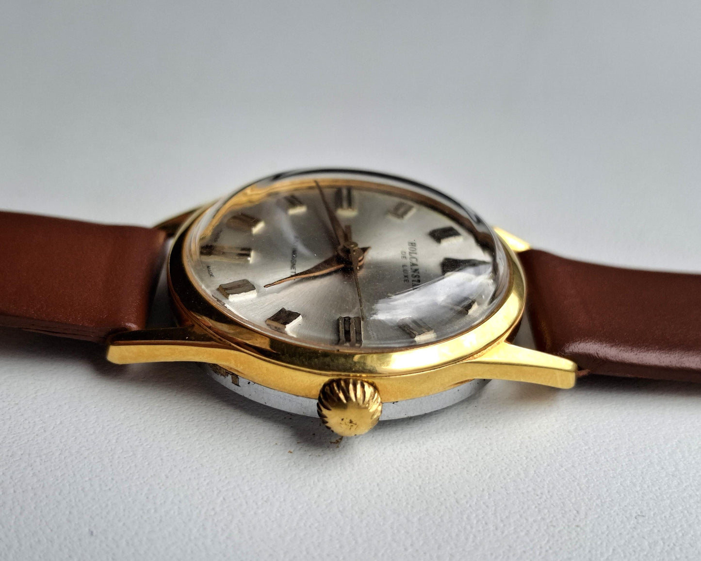 Swiss watch ,Holcanstar watch, Vintage watch, Mens watch, Mechanical watch ,Original Watch