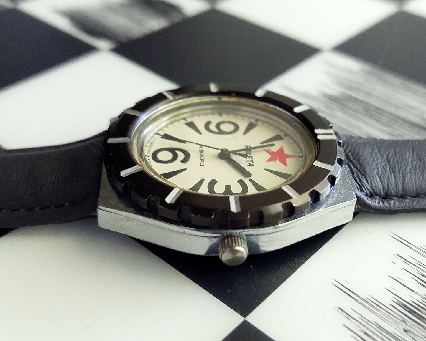 Rare watch "Raketa" , Soviet watch, Vintage watc , Mens watch Mechanical watch men's watch - quartz watch