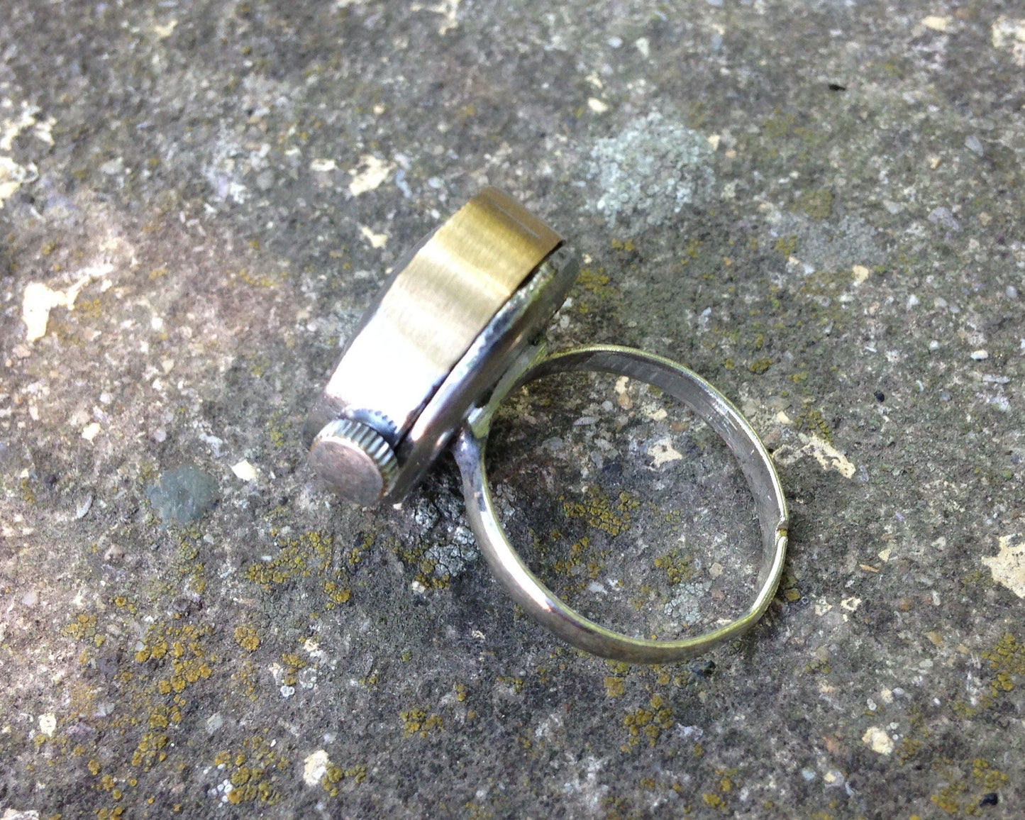 Watch ring "Chaika", Vintage ring watch ,Soviet watch , ladies watch montre femme