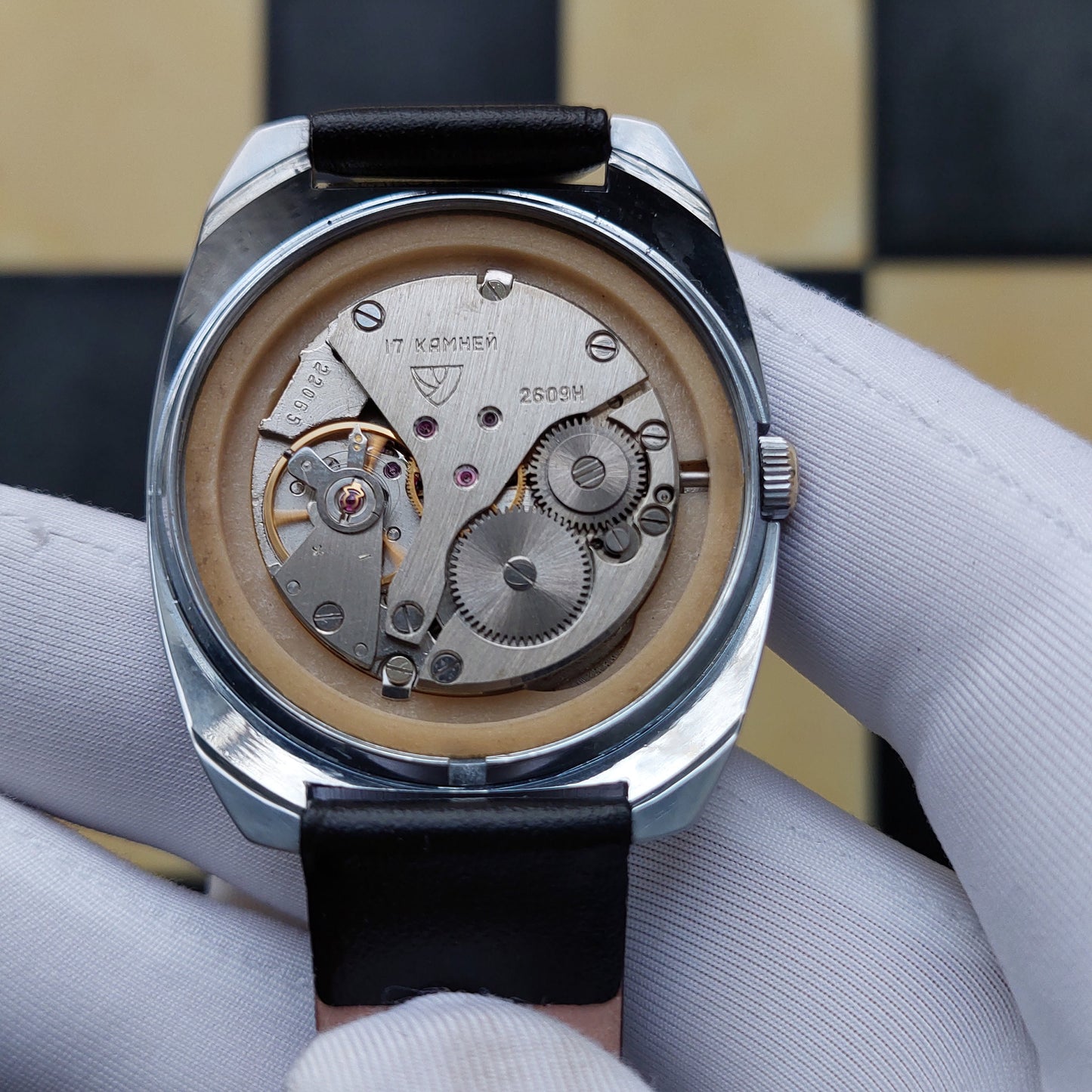 Egg watch "Chaika", rare watch , Soviet watch , Vintage Watch